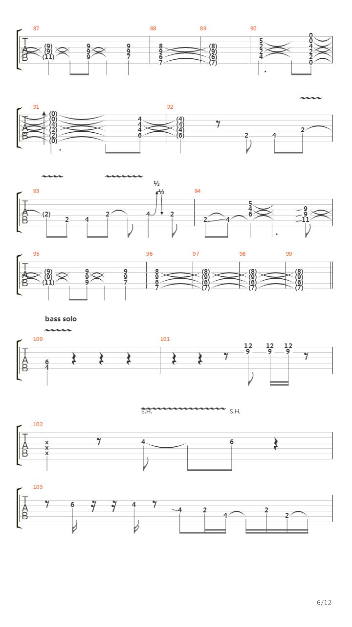 Elevate吉他谱