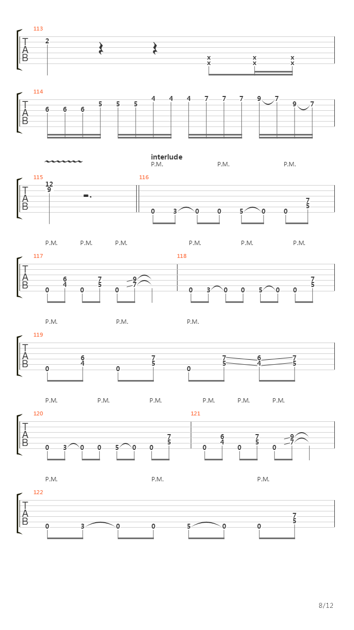 Elevate吉他谱