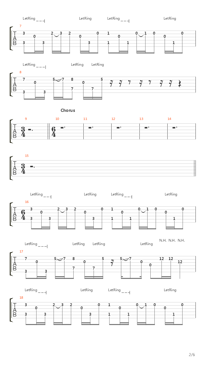 Providence吉他谱