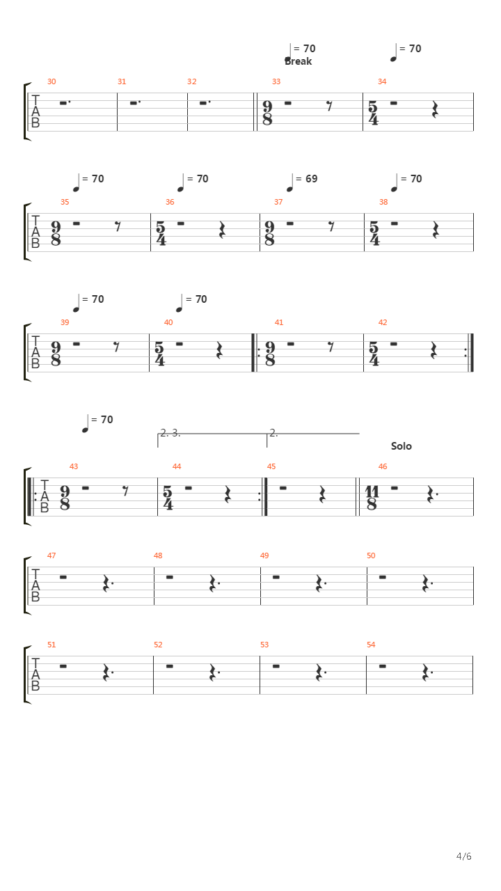 Providence吉他谱