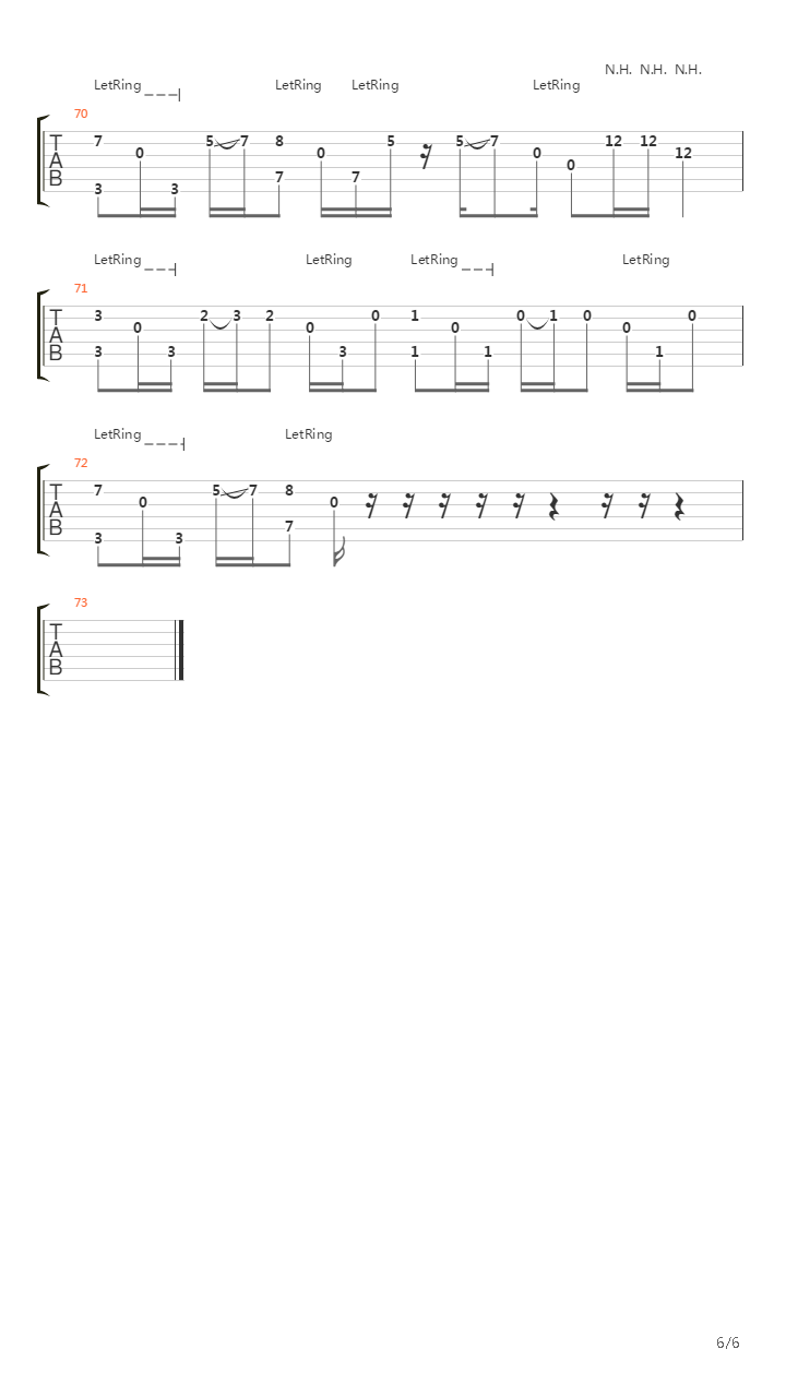 Providence吉他谱