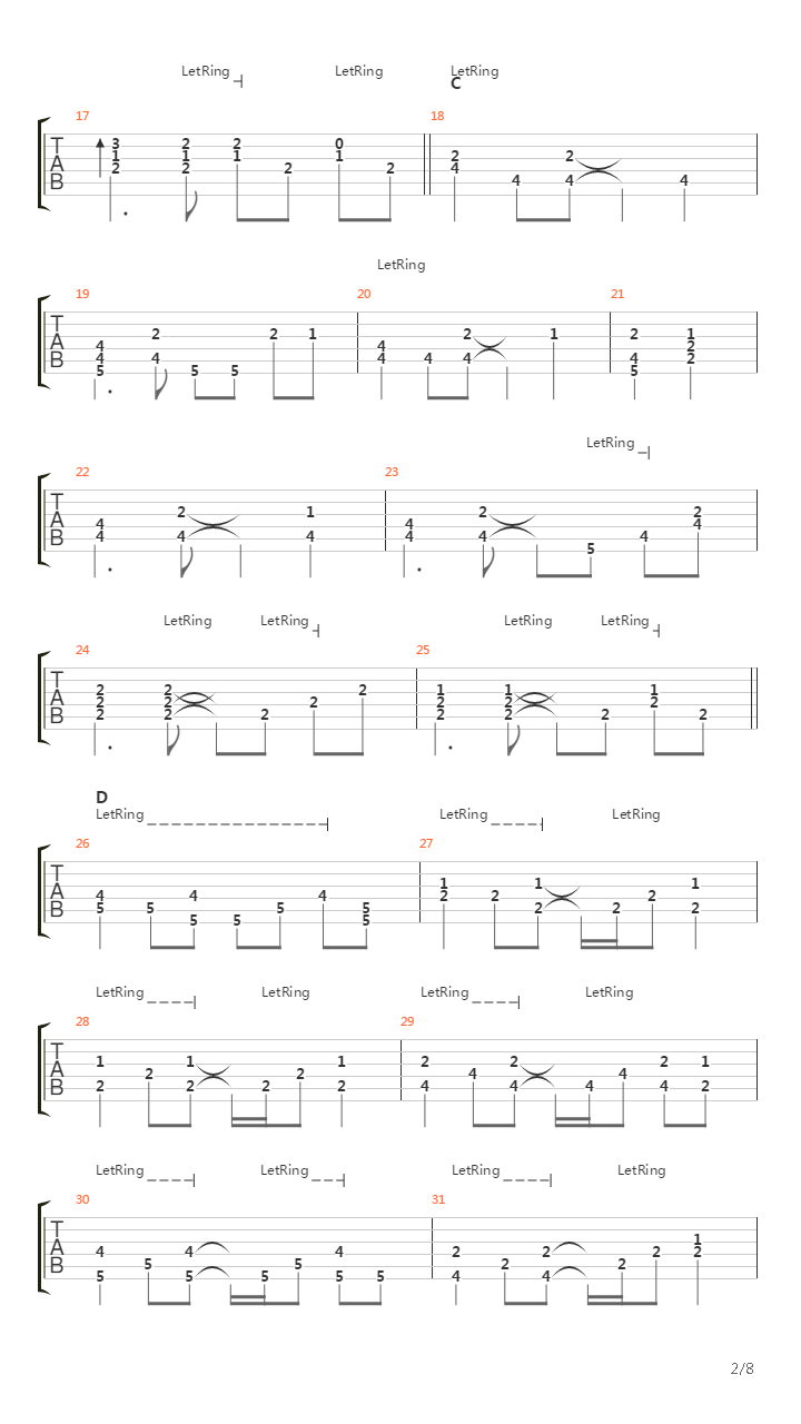 Miseinen吉他谱