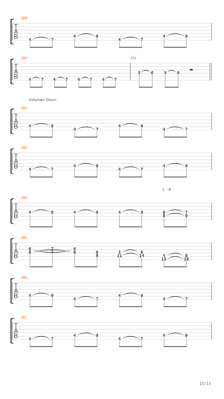 Tractor Pull吉他谱