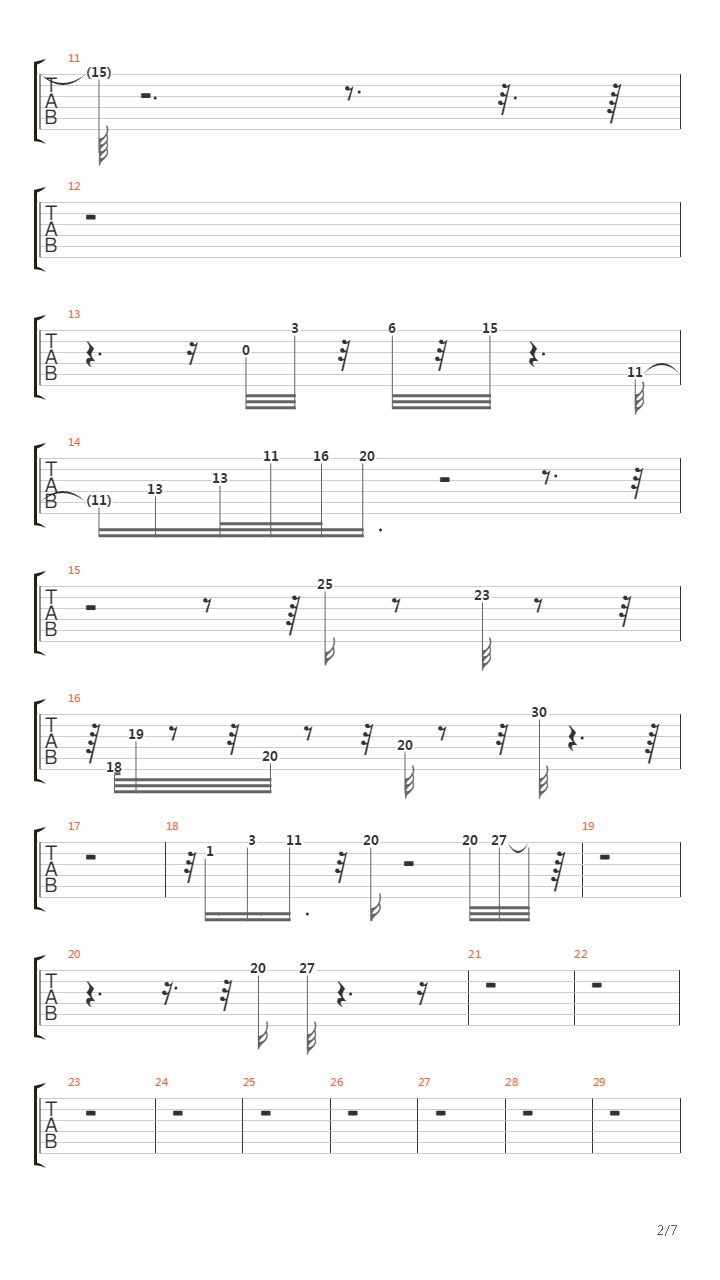 英雄传说5-海之槛歌-片头曲-原曲导入(GTP5)Daniel-Reformed-（未整理恐怖的16音轨）吉他谱