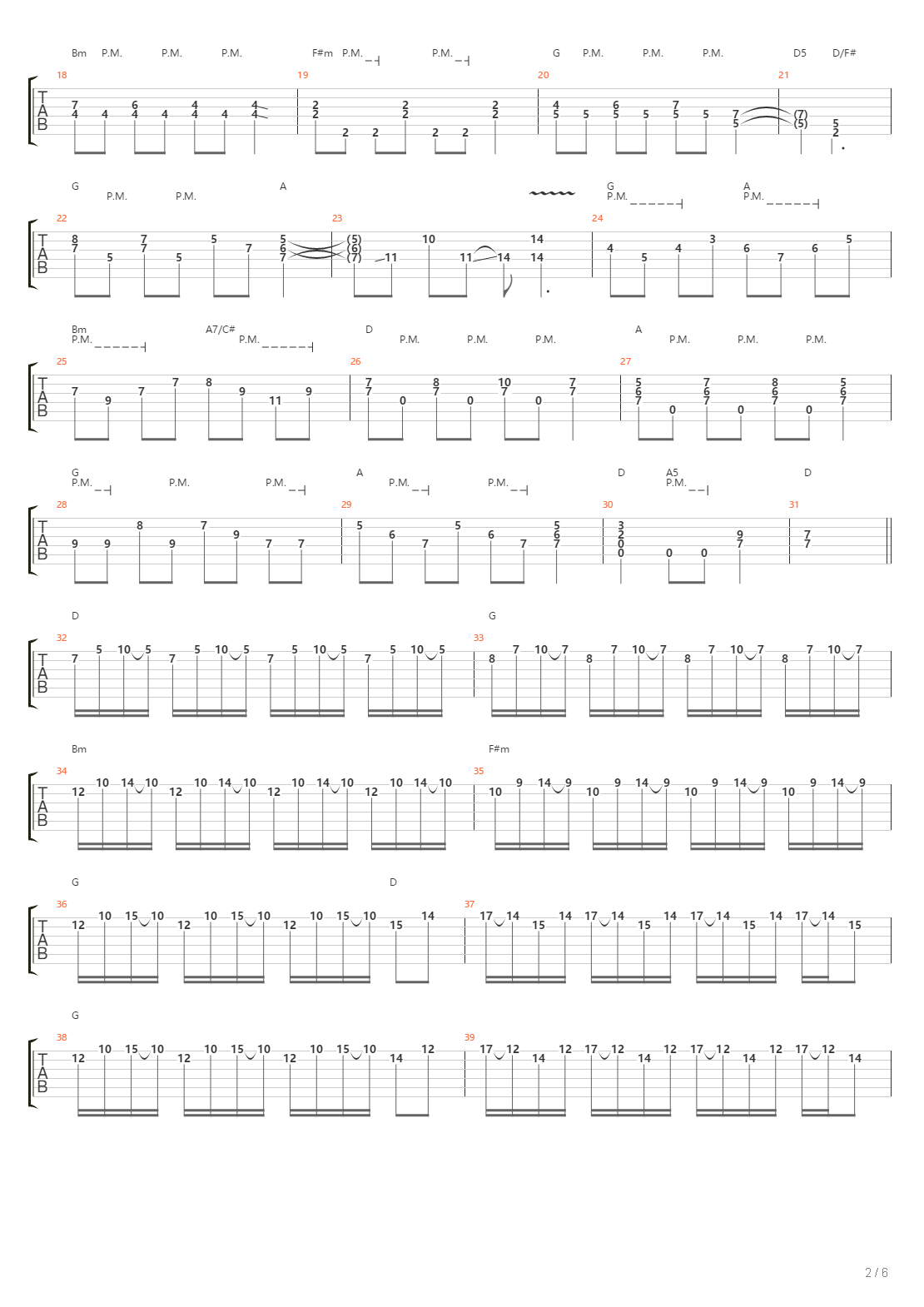 地狱训练 第五册 全章节精编GTP STAGE 3 [精品] （本网首发）吉他谱