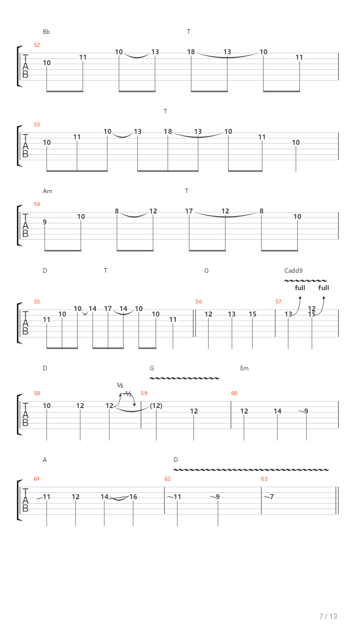 地狱训练 第五册 全章节精编GTP STAGE 3 [精品] （本网首发）吉他谱