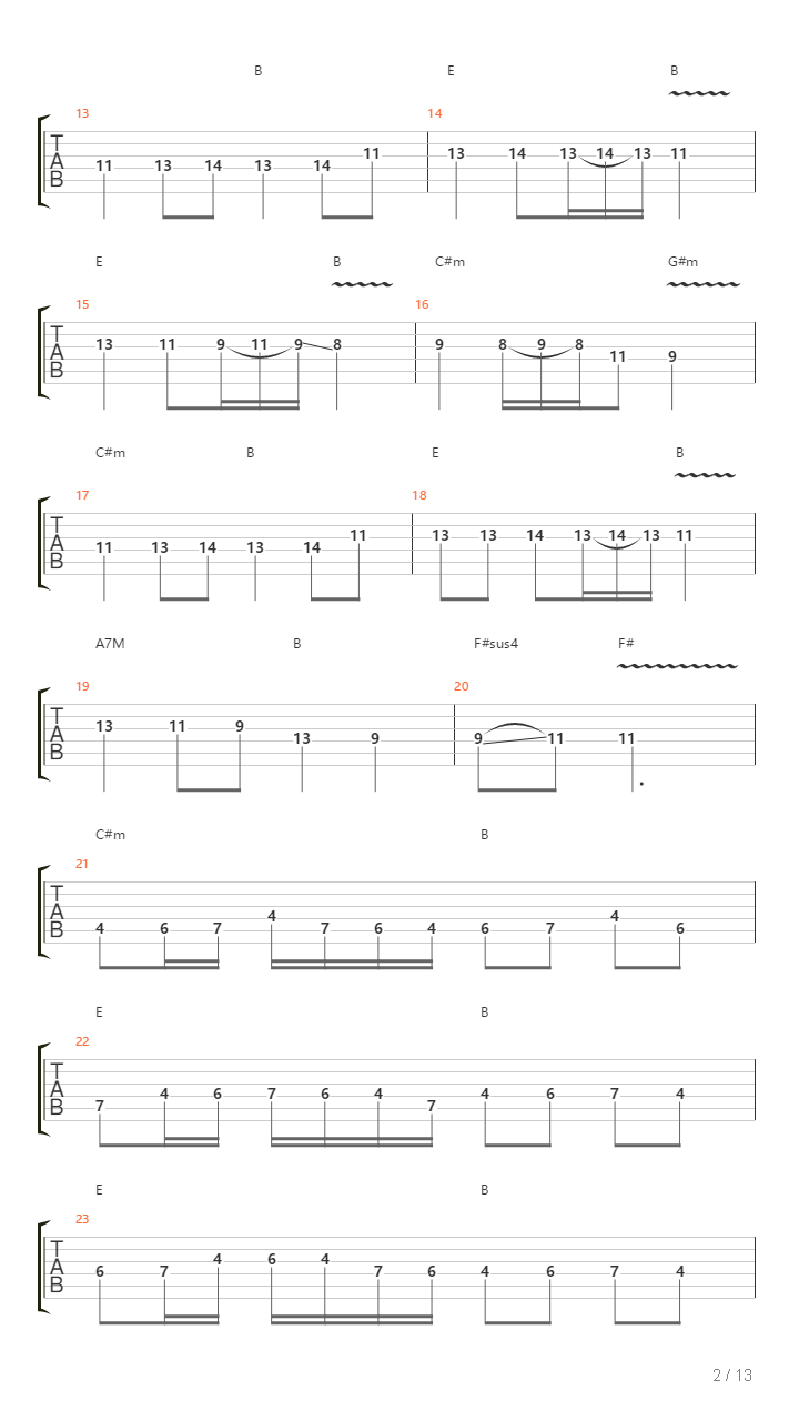 地狱训练 第五册 全章节精编GTP STAGE 6 [精品] （本网首发）吉他谱