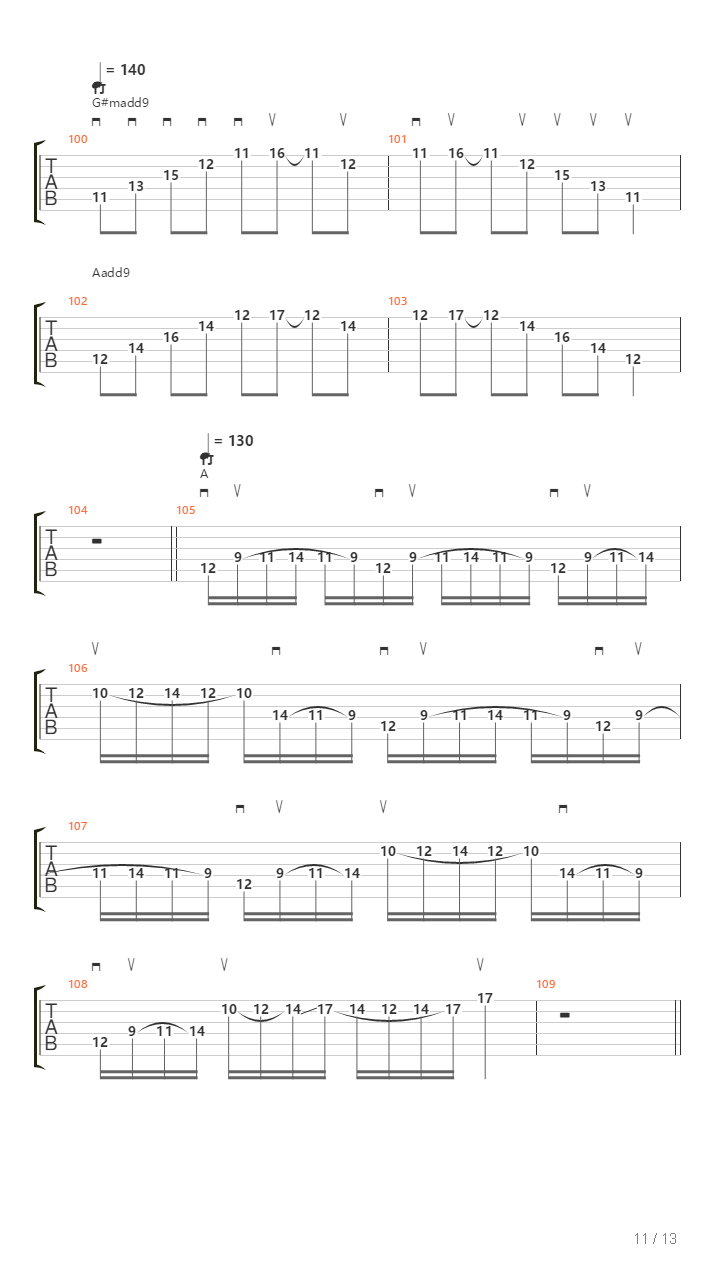 地狱训练 第五册 全章节精编GTP STAGE 6 [精品] （本网首发）吉他谱