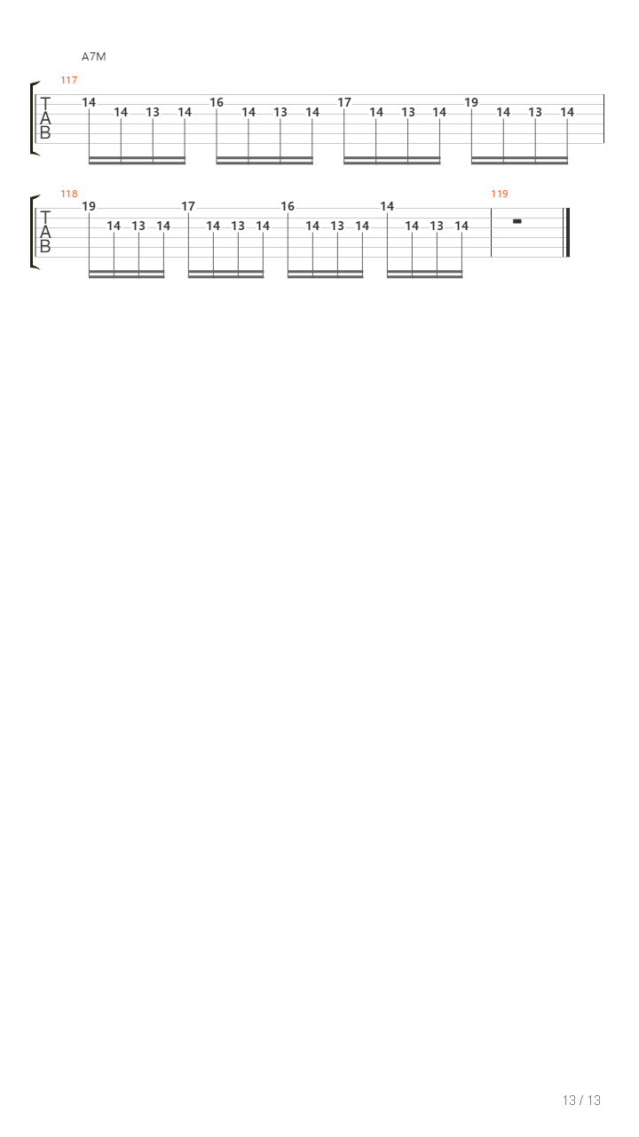 地狱训练 第五册 全章节精编GTP STAGE 6 [精品] （本网首发）吉他谱