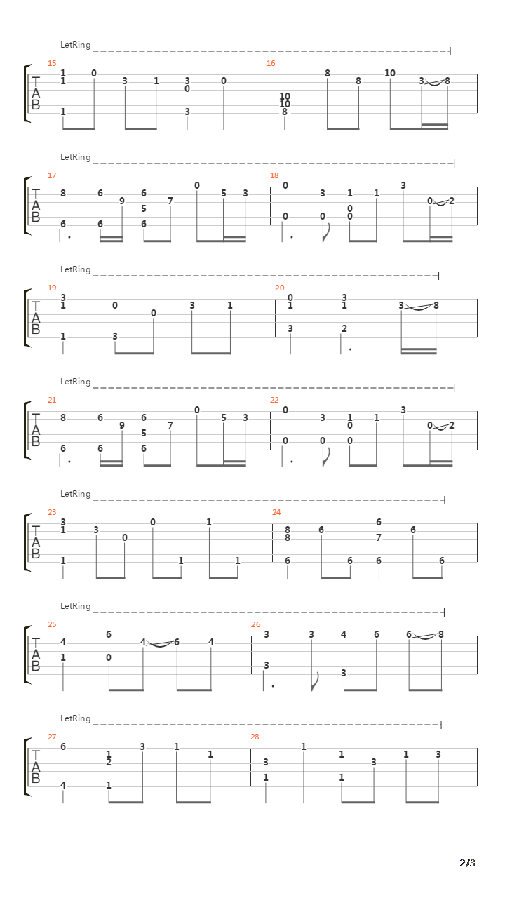 奥寺先輩のテーマ（动画电影《你的名字。》插曲）吉他谱