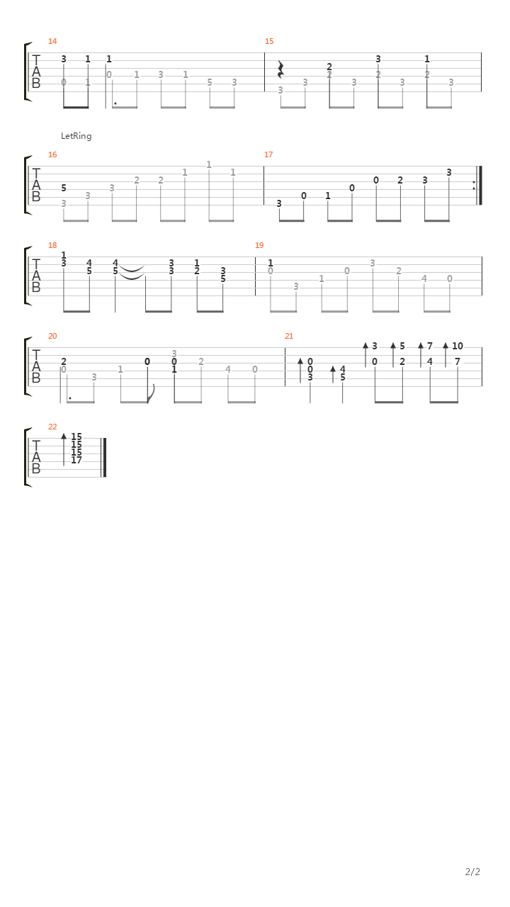 Nostalgy(乡愁 思乡曲)吉他谱