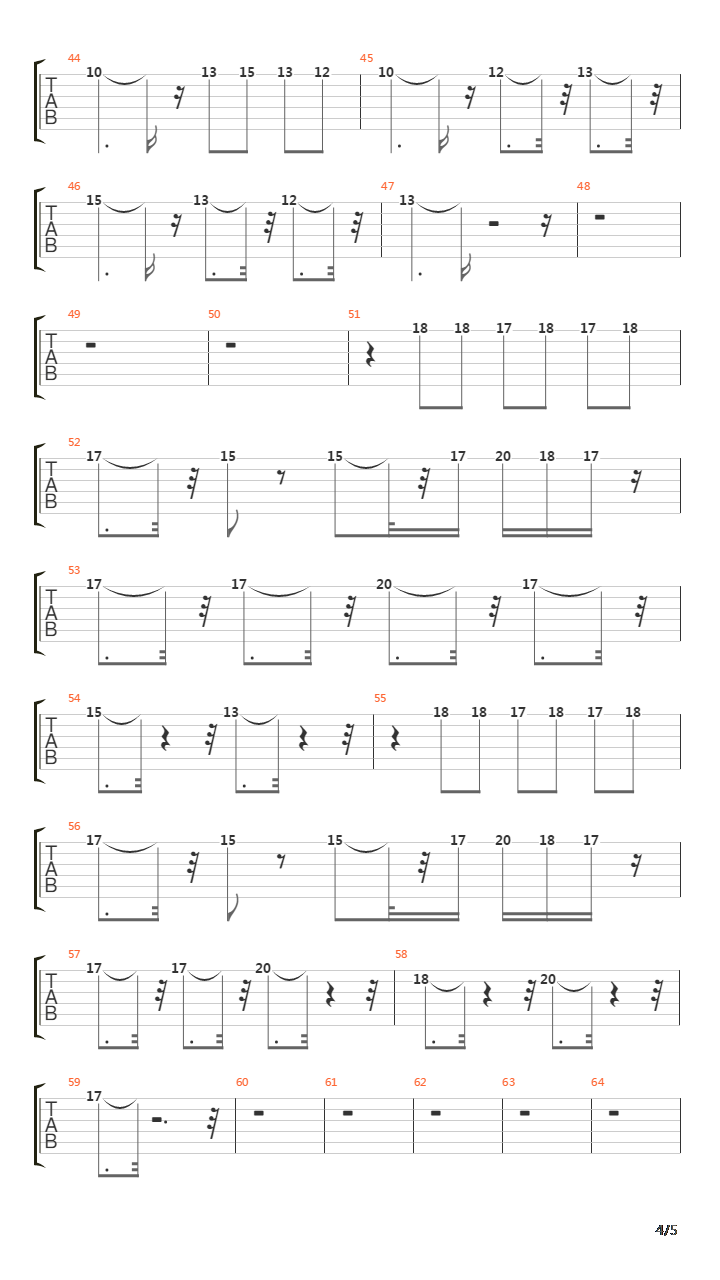 喜欢你吉他谱