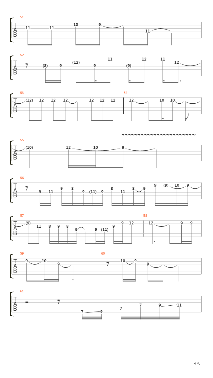 Hills Of Eternity（带鼓声）吉他谱