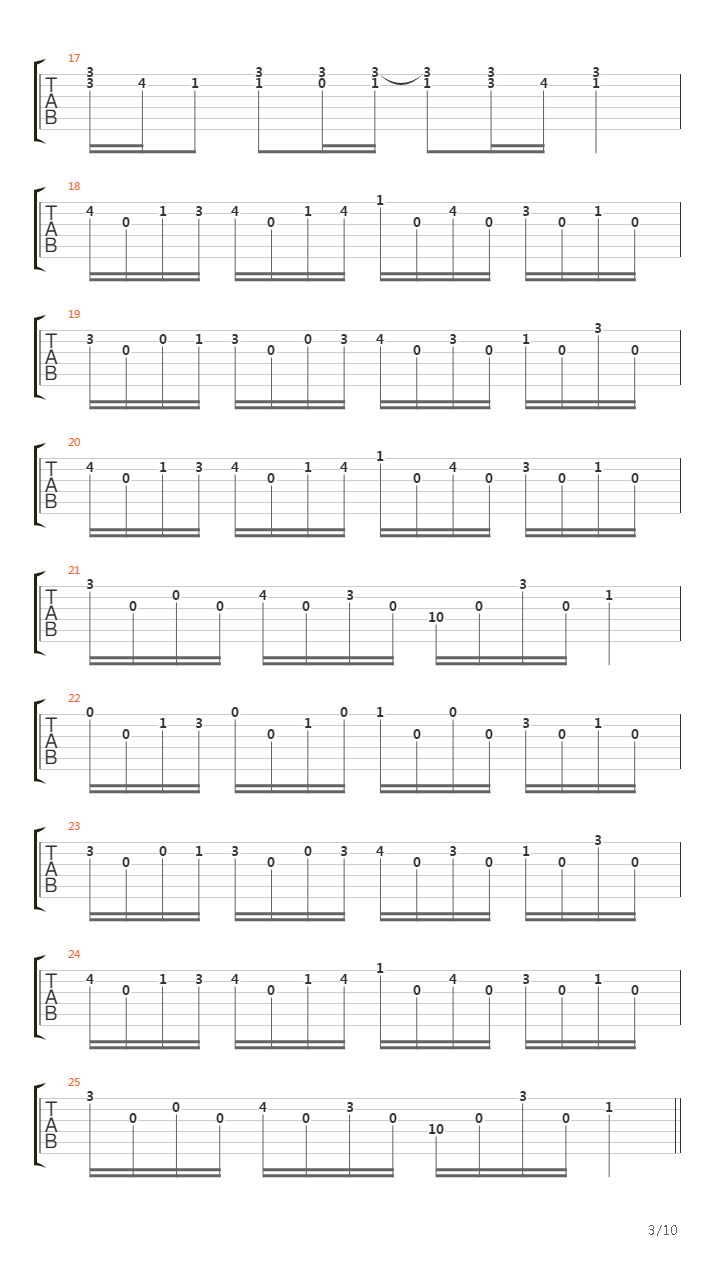 Croatian Rhapsody(克罗地亚狂想曲)吉他谱