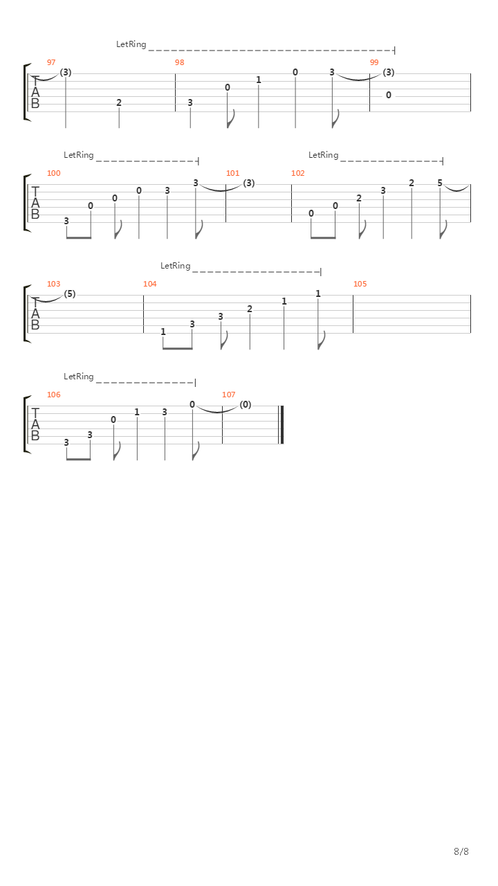 冒险岛登录音乐吉他谱