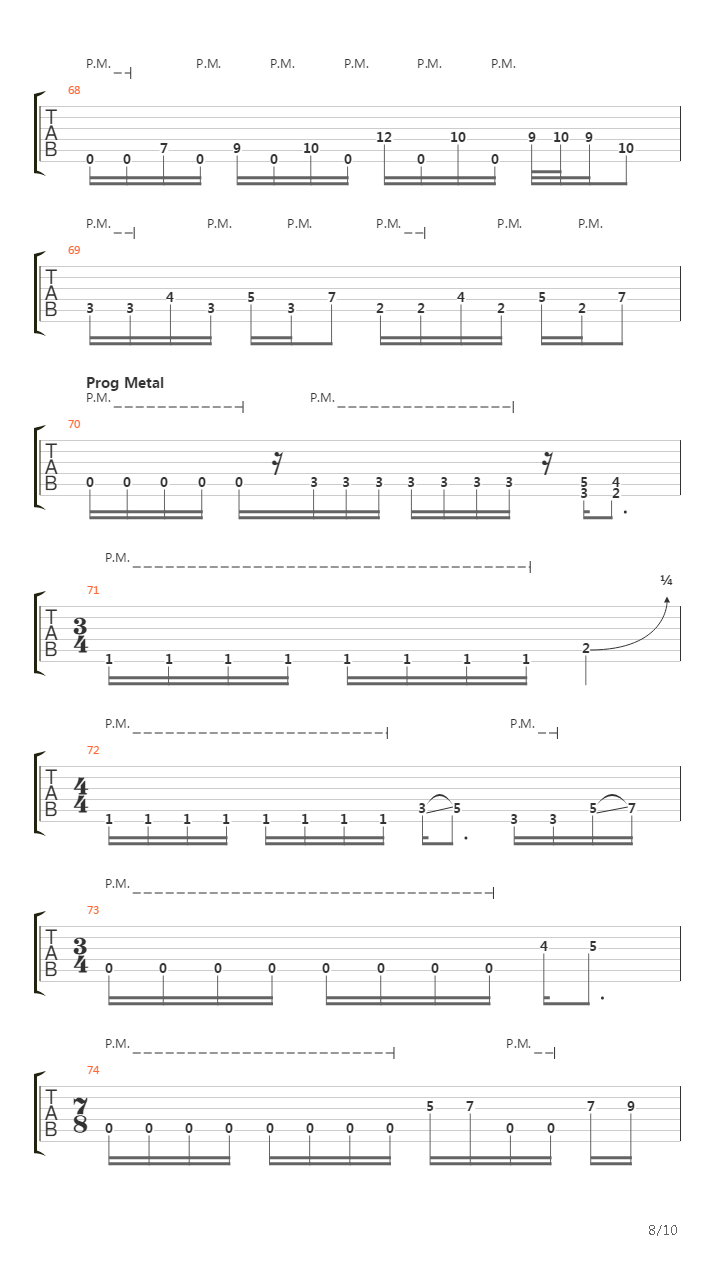 10 Genres of Metal in 3 Minutes吉他谱