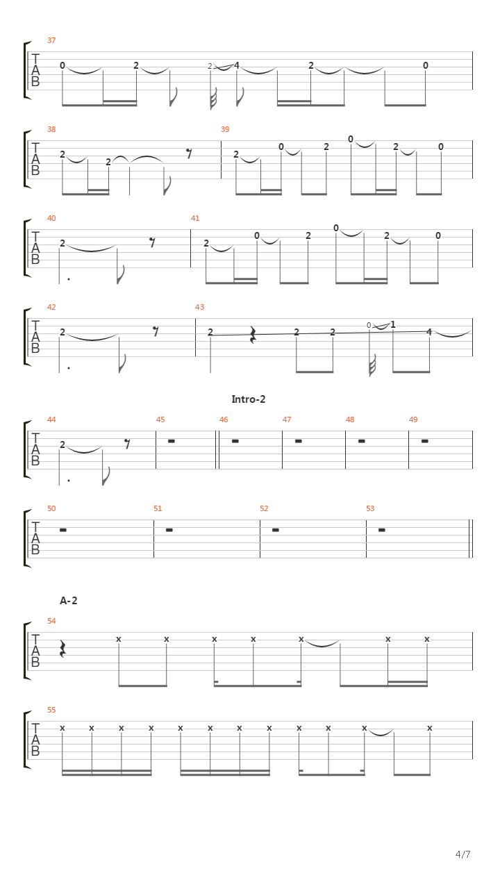 816 Am吉他谱