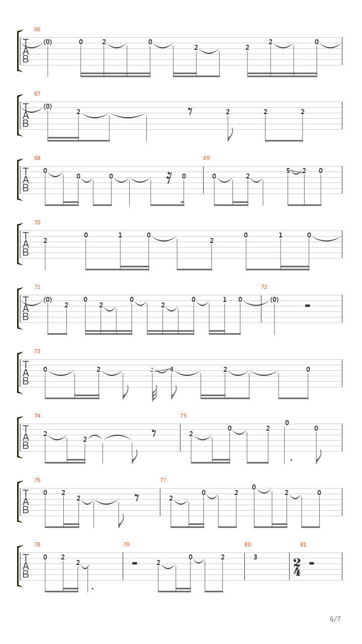 816 Am吉他谱