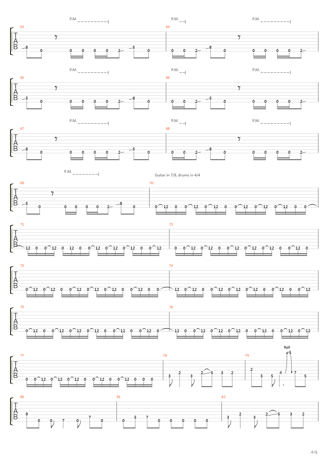 Anti-Pattern吉他谱