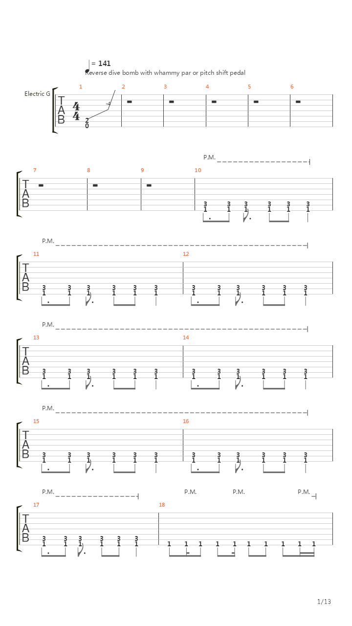 Anti-Pattern吉他谱