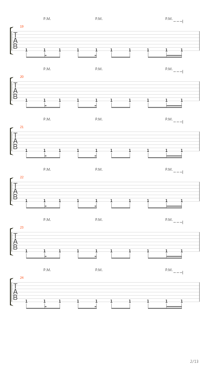 Anti-Pattern吉他谱