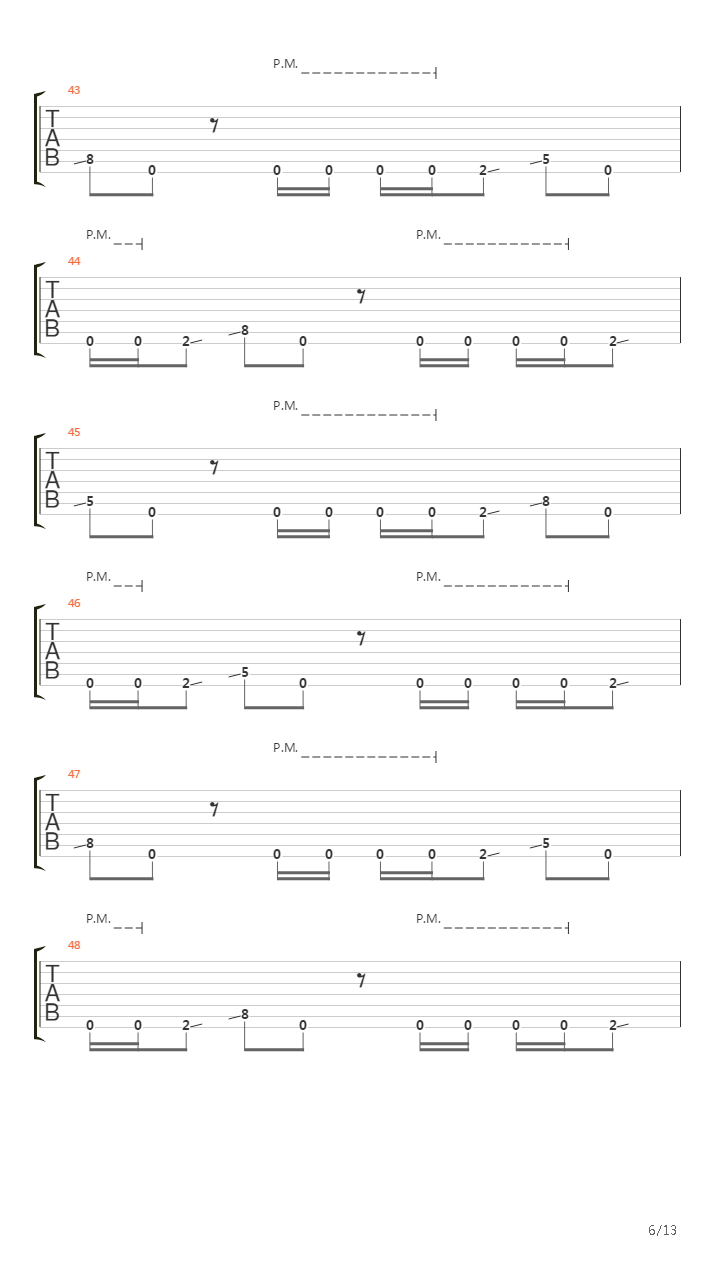 Anti-Pattern吉他谱