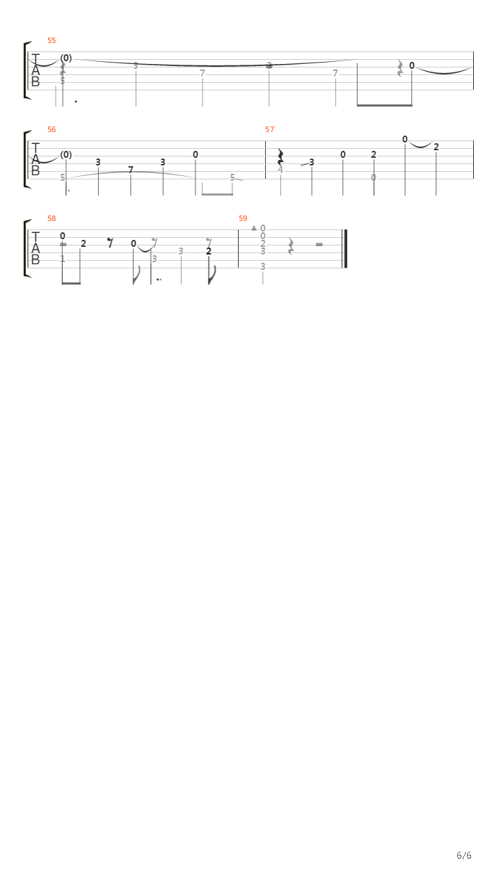 Southern Exposure吉他谱