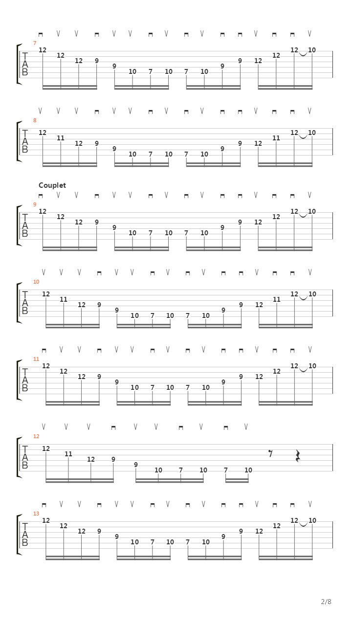 Common Knowledge吉他谱