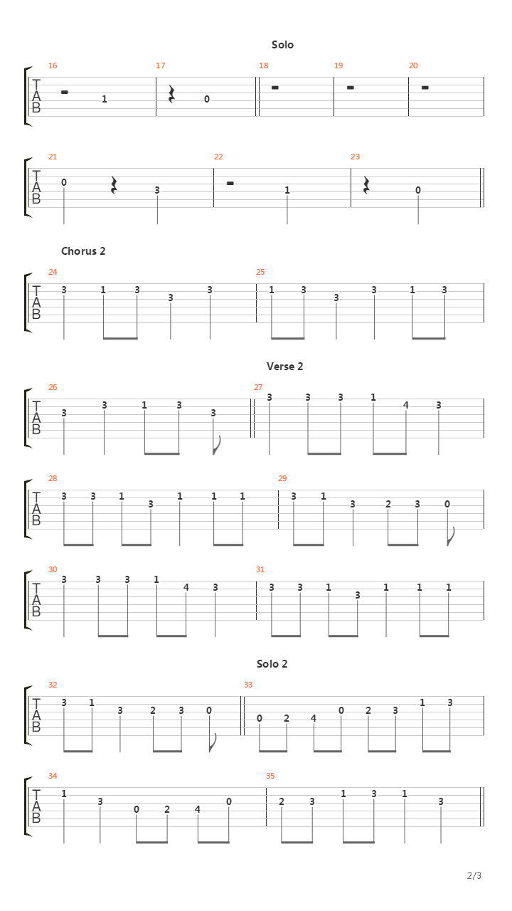 Carol Of The Bells吉他谱