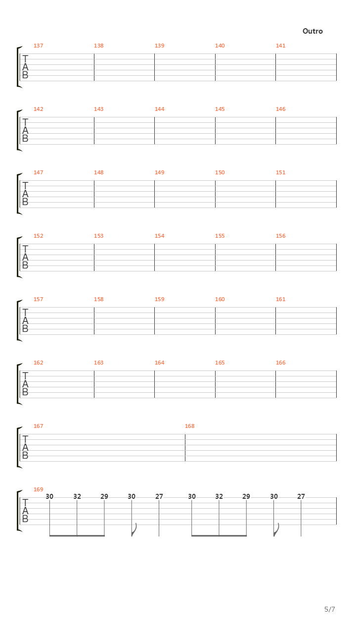 Higher吉他谱