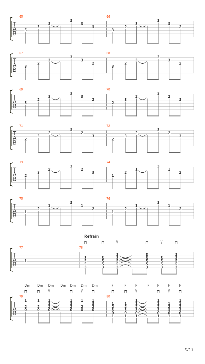 Some Day吉他谱