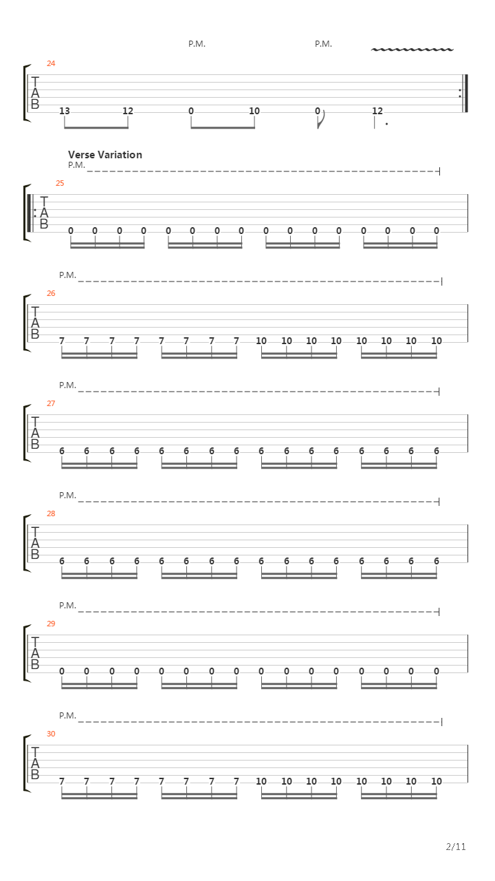 Salvo吉他谱