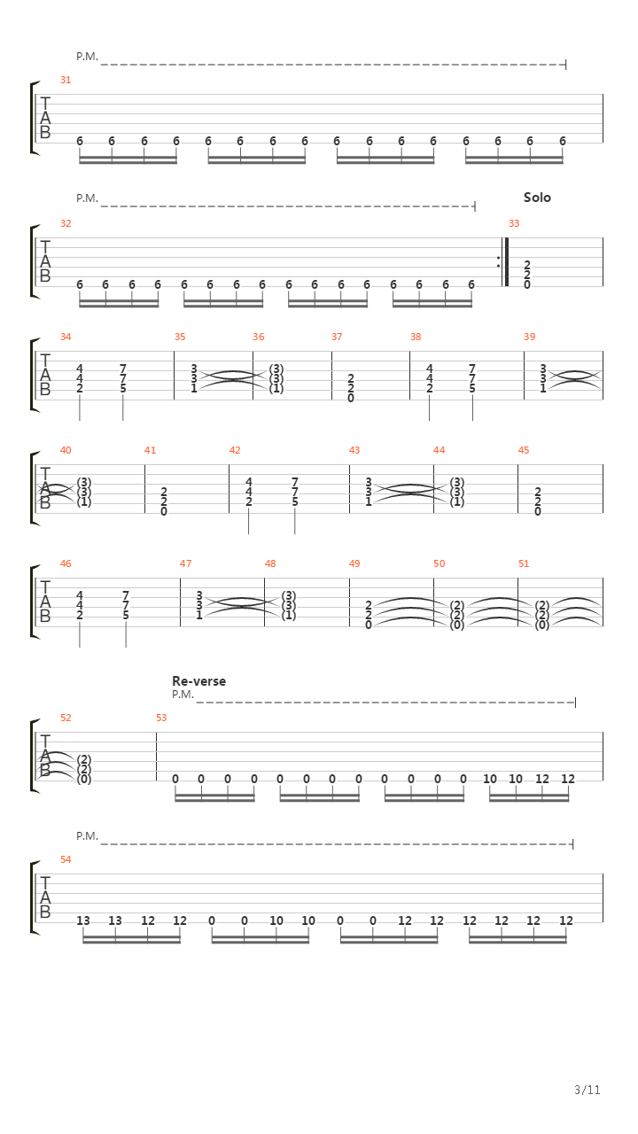 Salvo吉他谱