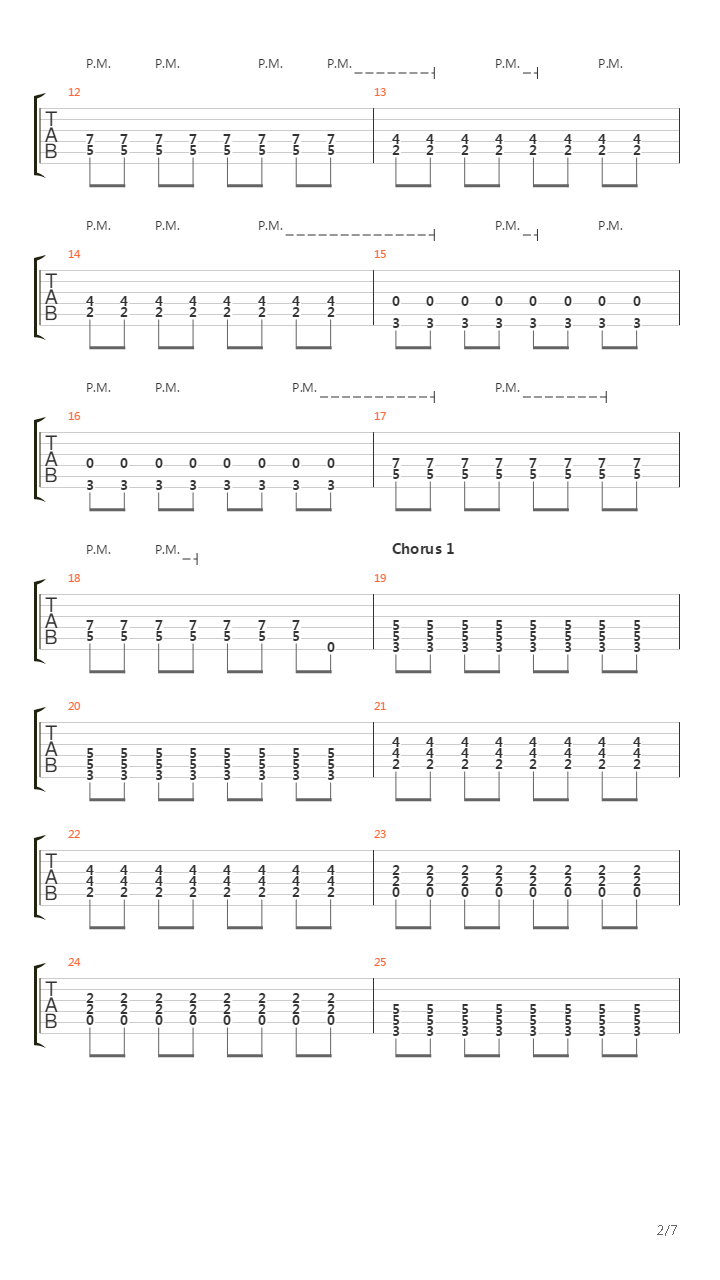 The Only Way Out吉他谱