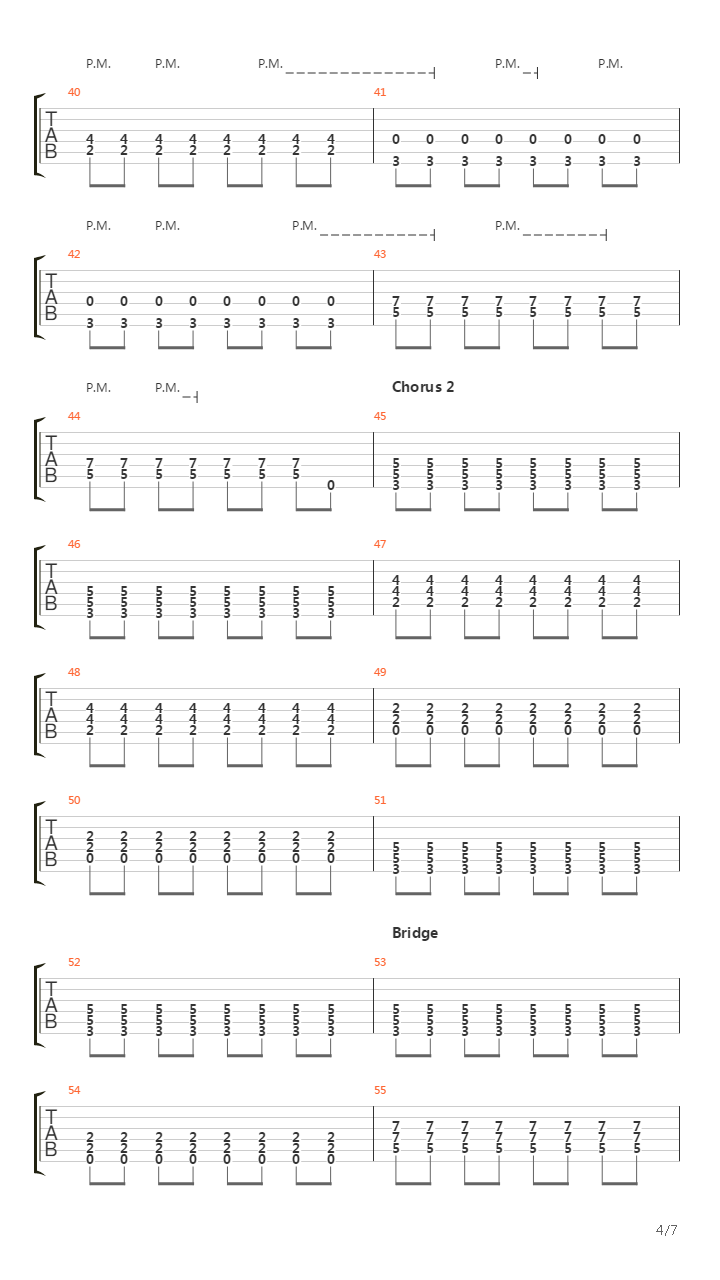 The Only Way Out吉他谱