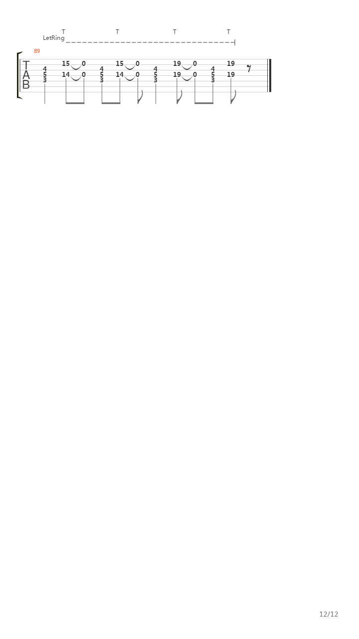 Earthen吉他谱