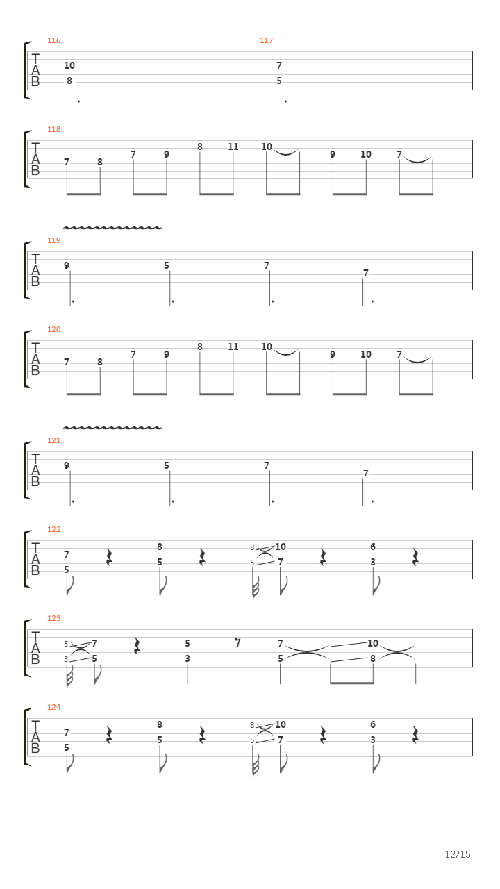 In Force吉他谱