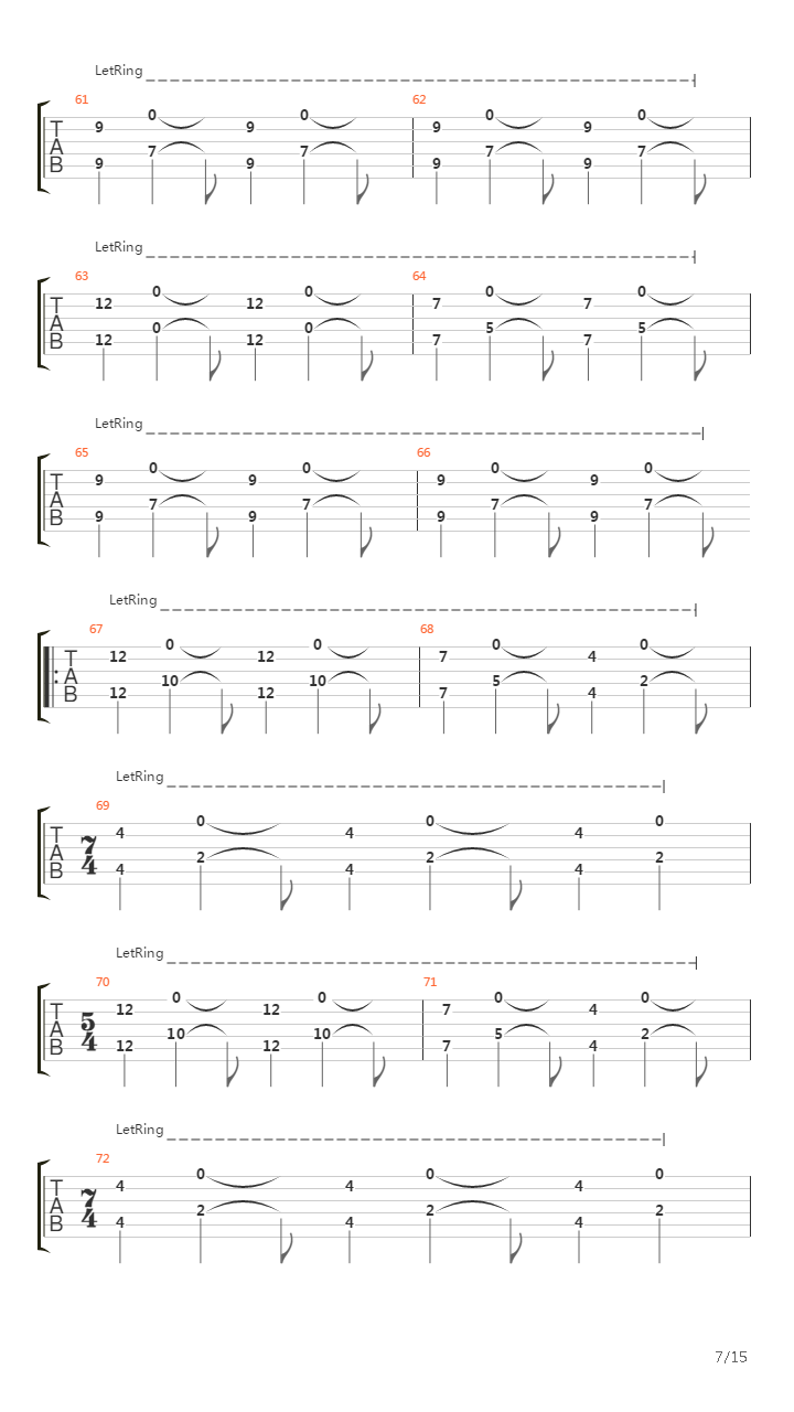 In Force吉他谱