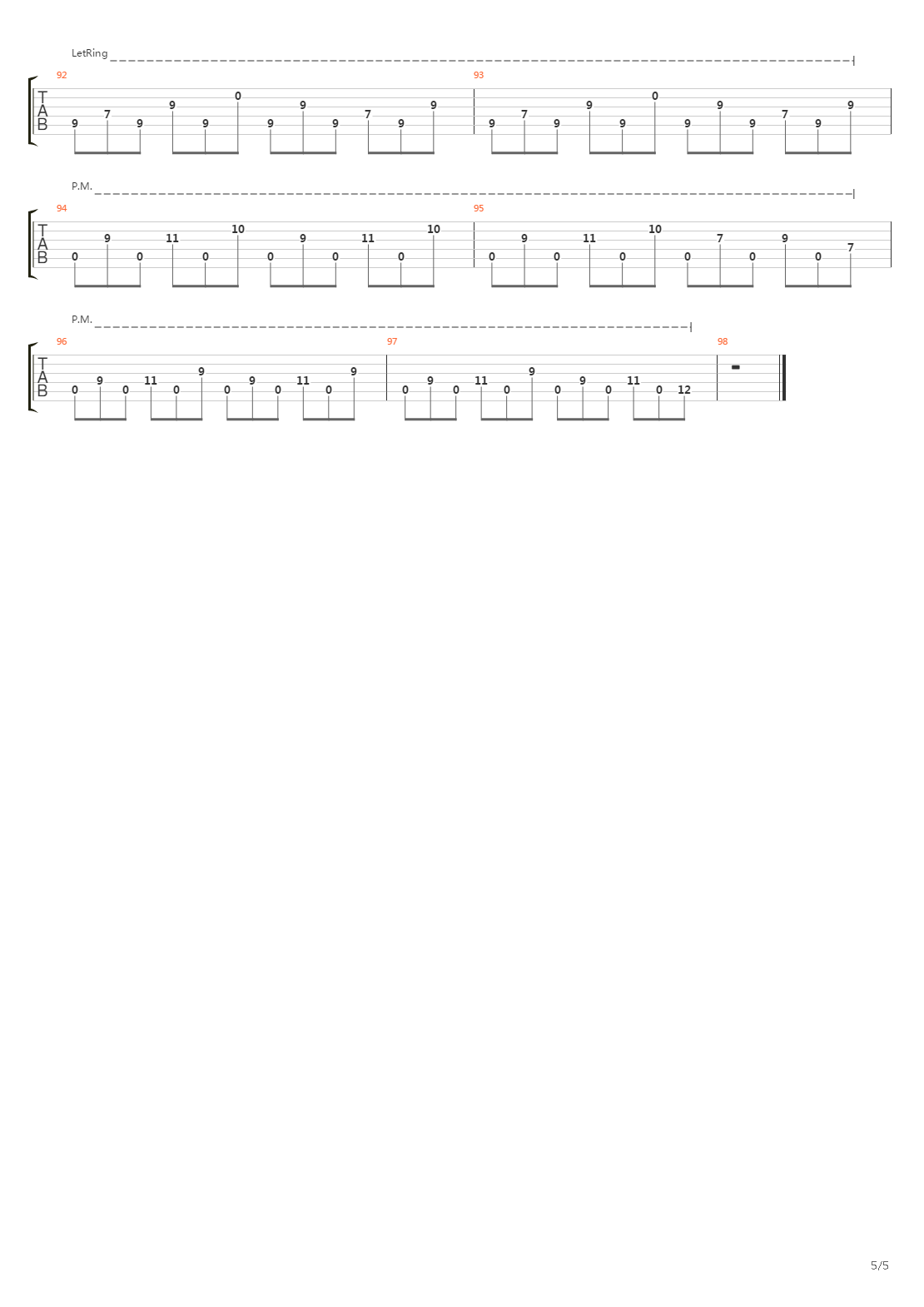 Sign Of Four吉他谱