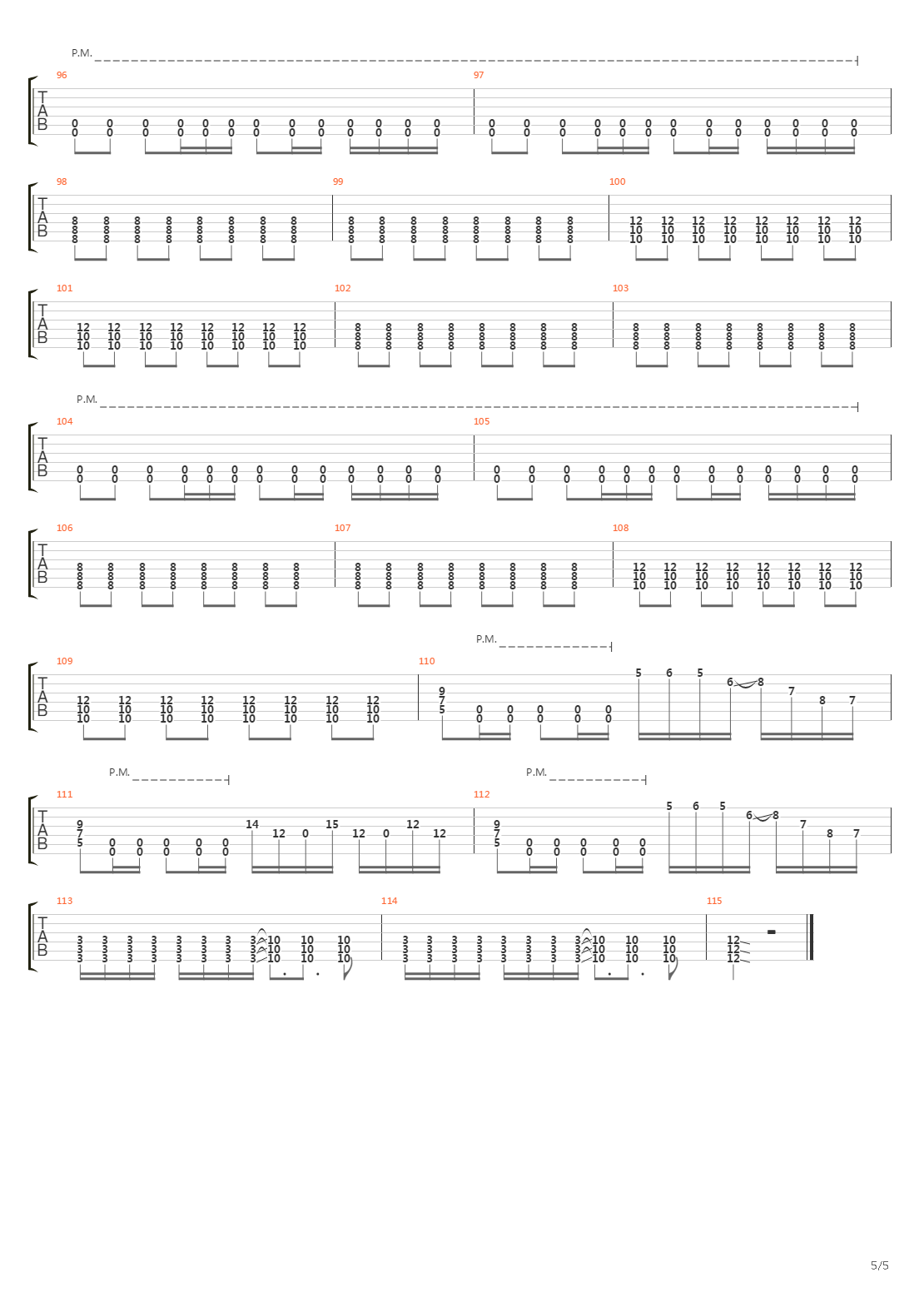The Purge吉他谱