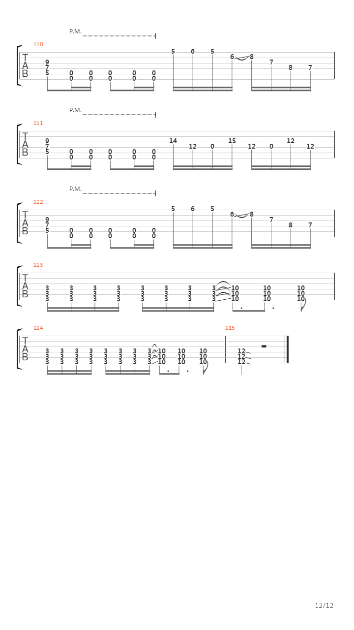The Purge吉他谱