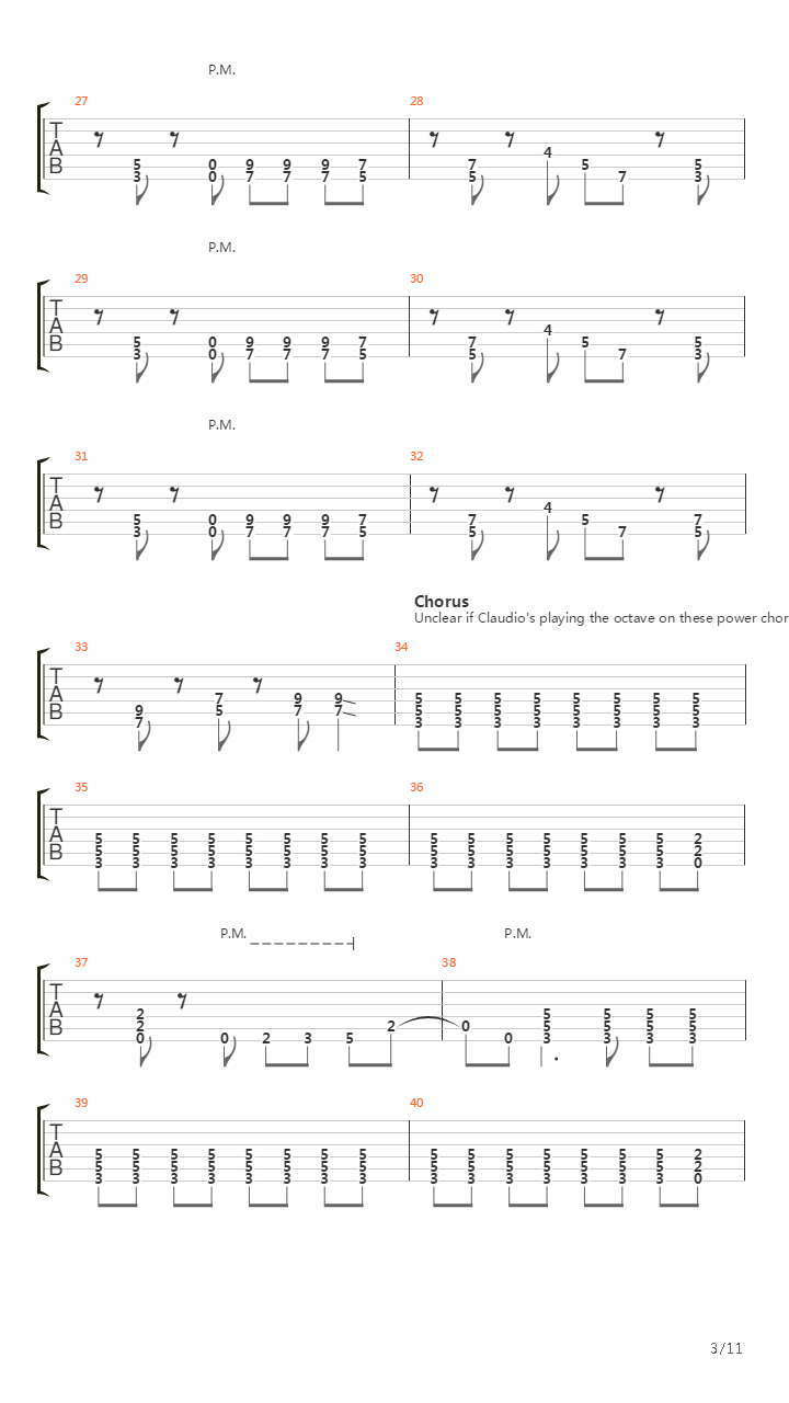 Crossing The Frame吉他谱