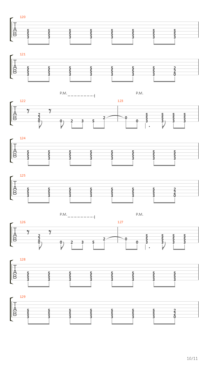 Crossing The Frame吉他谱