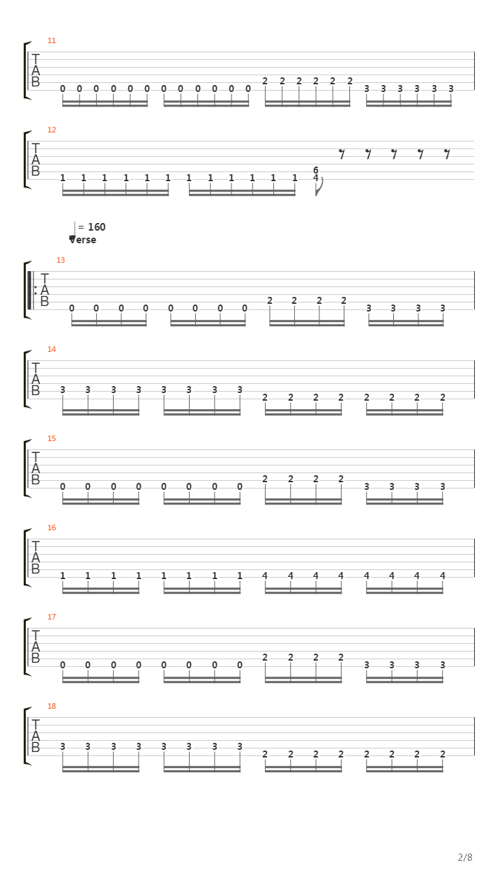Incantation Of Restoration吉他谱