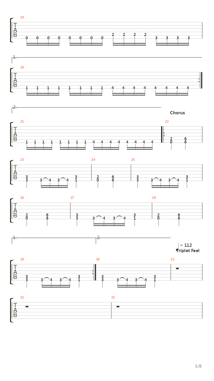 Incantation Of Restoration吉他谱