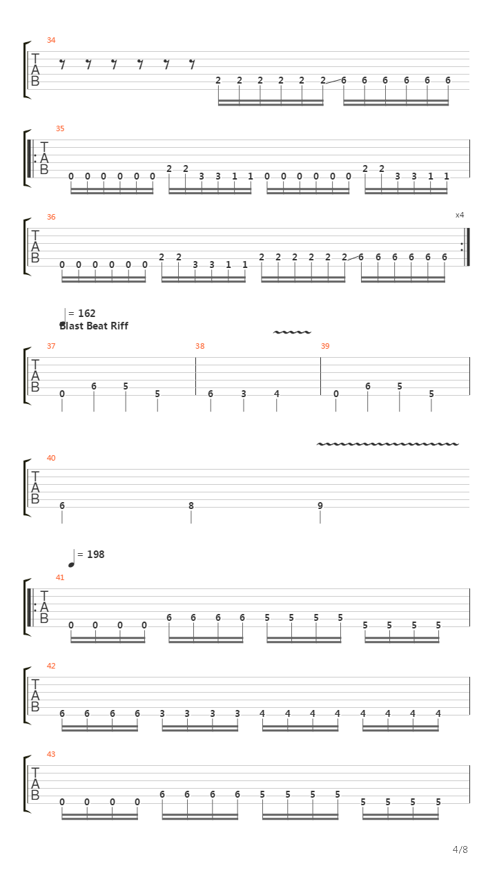 Incantation Of Restoration吉他谱