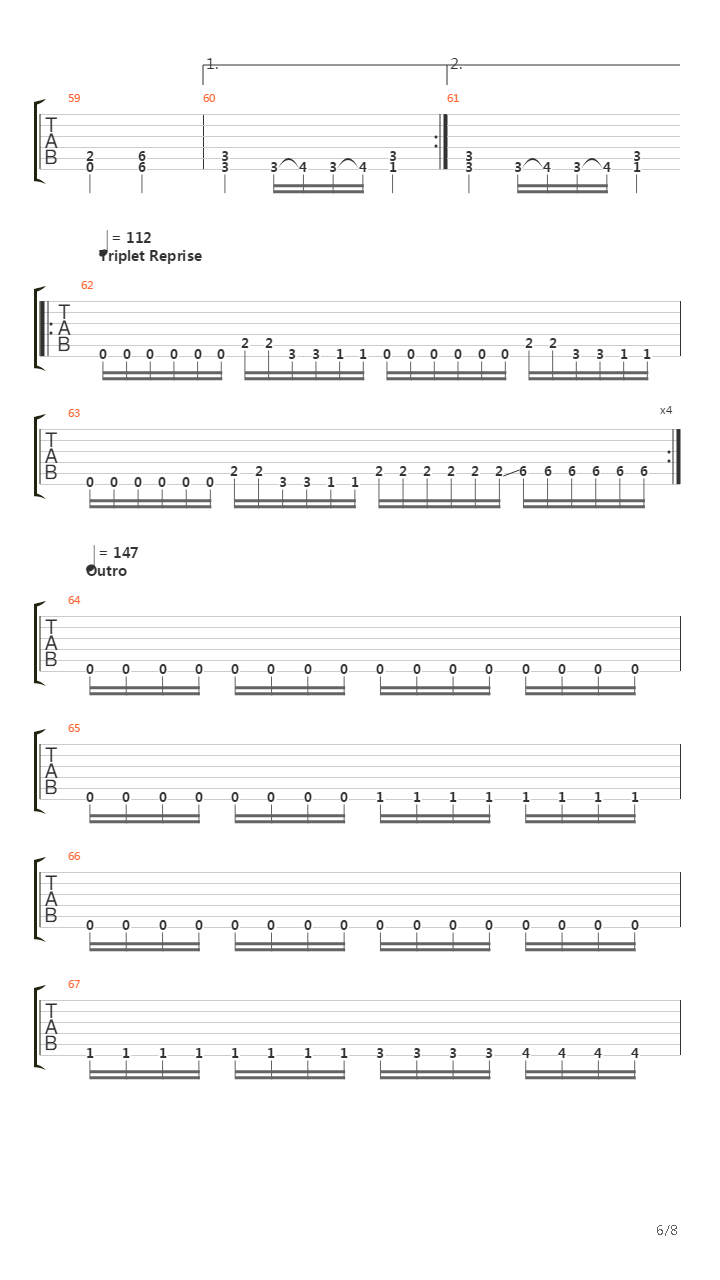 Incantation Of Restoration吉他谱