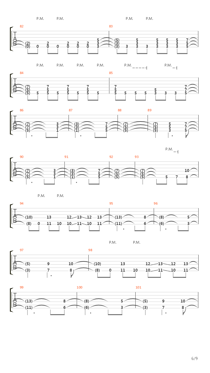 The Tempest吉他谱