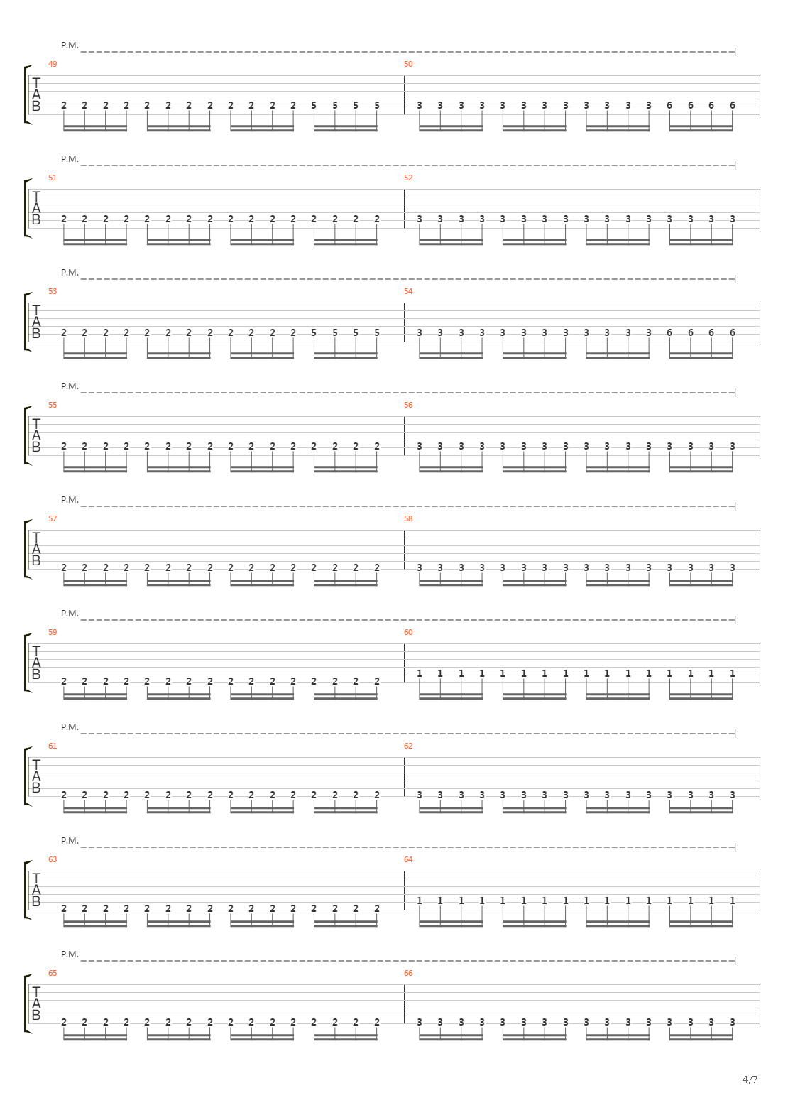 Flattening Of Emotions吉他谱