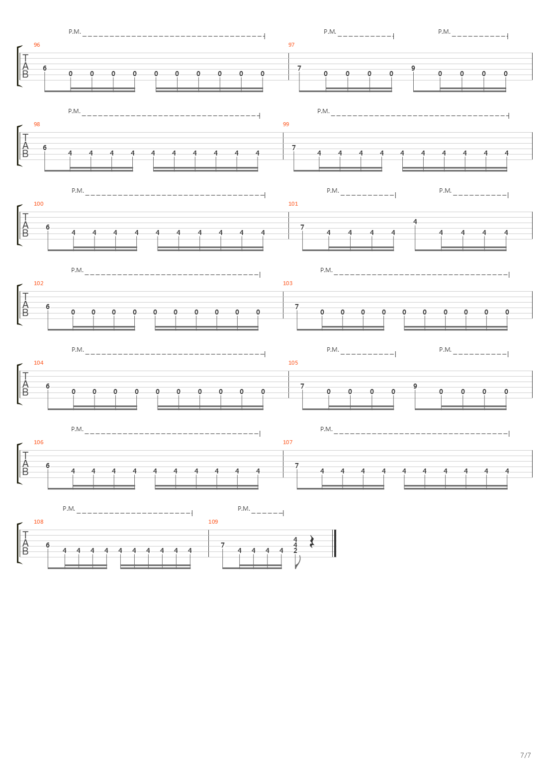 Flattening Of Emotions吉他谱